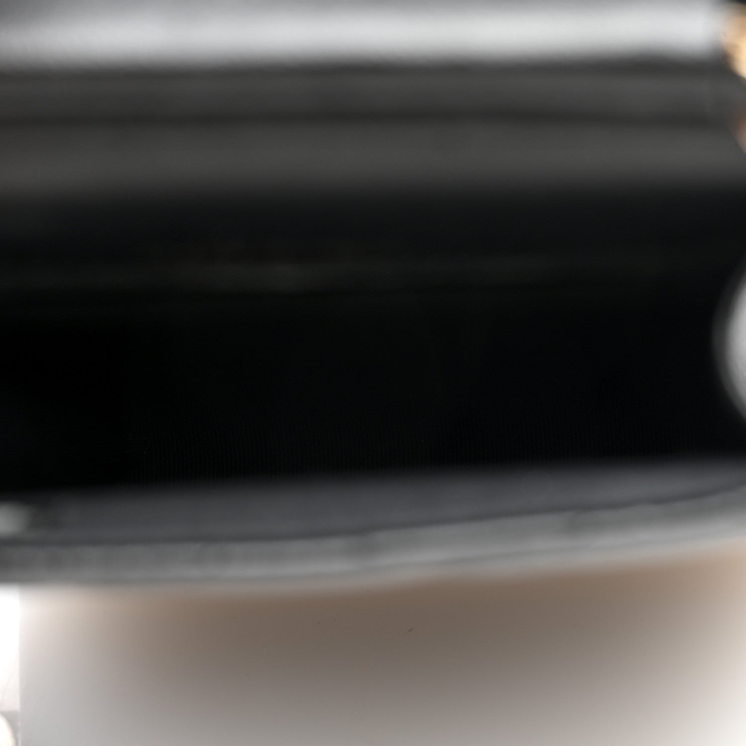 Chanel Lambskin Quilted Mini Camellia Bow Phone Holder Black 5 of 9