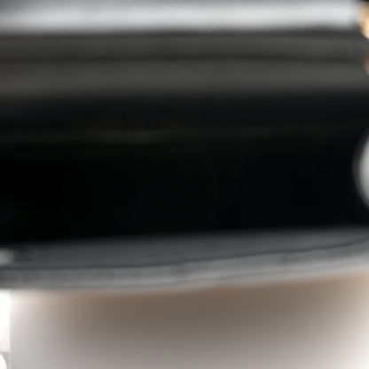 Chanel Lambskin Quilted Mini Camellia Bow Phone Holder Black 5 of 9