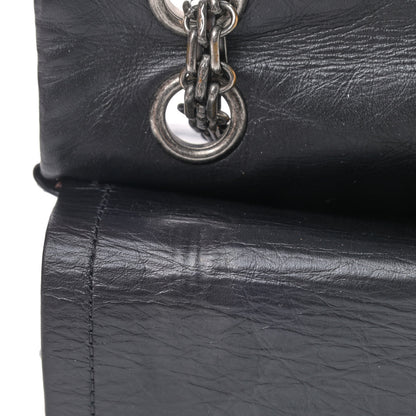 Chanel Aged Calfskin Quilted 2.55 Reissue 226 Flap Black 7 of 8