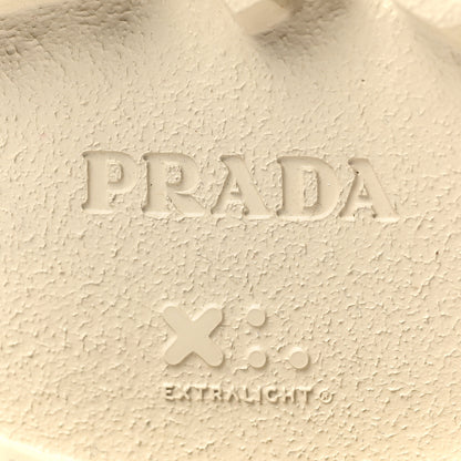 Prada Spazzolato Rois Re-Nylon Metal Triangle Logo Monolith Pouch Pocket 55mm Boots 39 Deserto 7 of 7