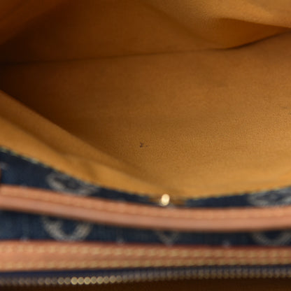 Louis Vuitton Denim Raye Porte Epaule MM 10 of 21
