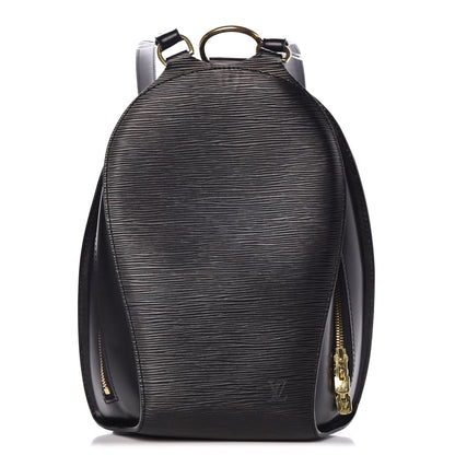 Louis Vuitton Epi Mabillon Backpack Black 1 of 9