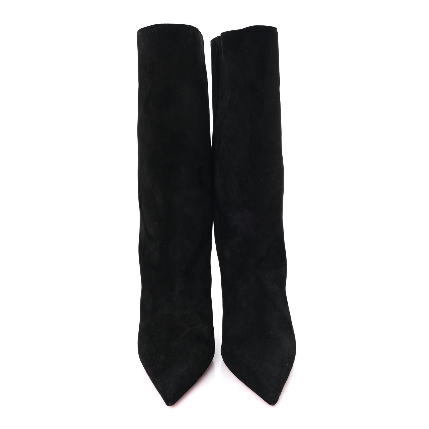 Christian Louboutin Veau Velours Astrilarge 100 Booties 41 Black 3 of 9