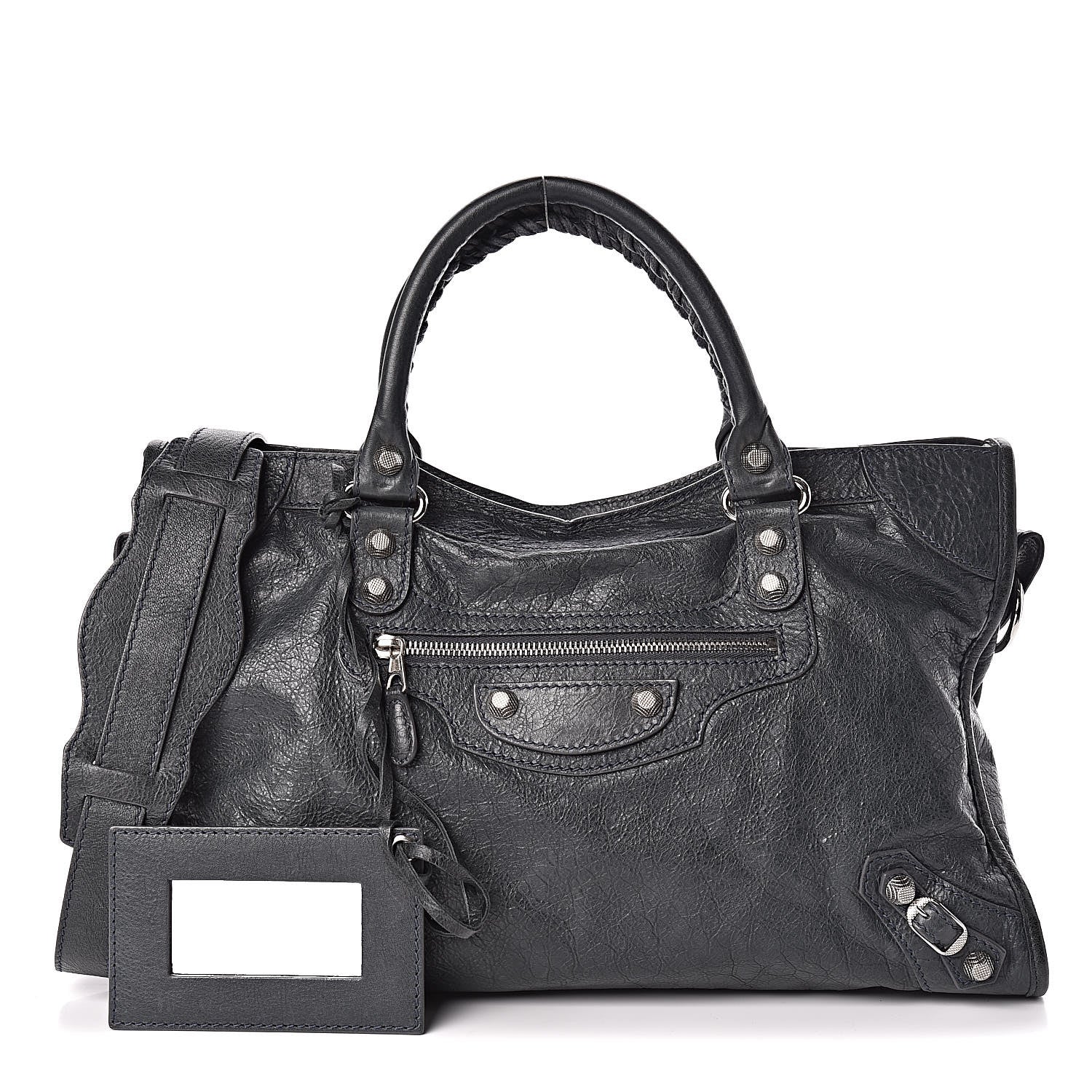 Balenciaga Agneau Giant 12 Silver Hardware City Anthracite 1 of 12