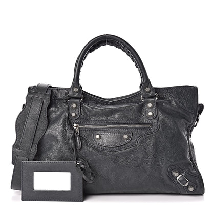 Balenciaga Agneau Giant 12 Silver Hardware City Anthracite 1 of 12