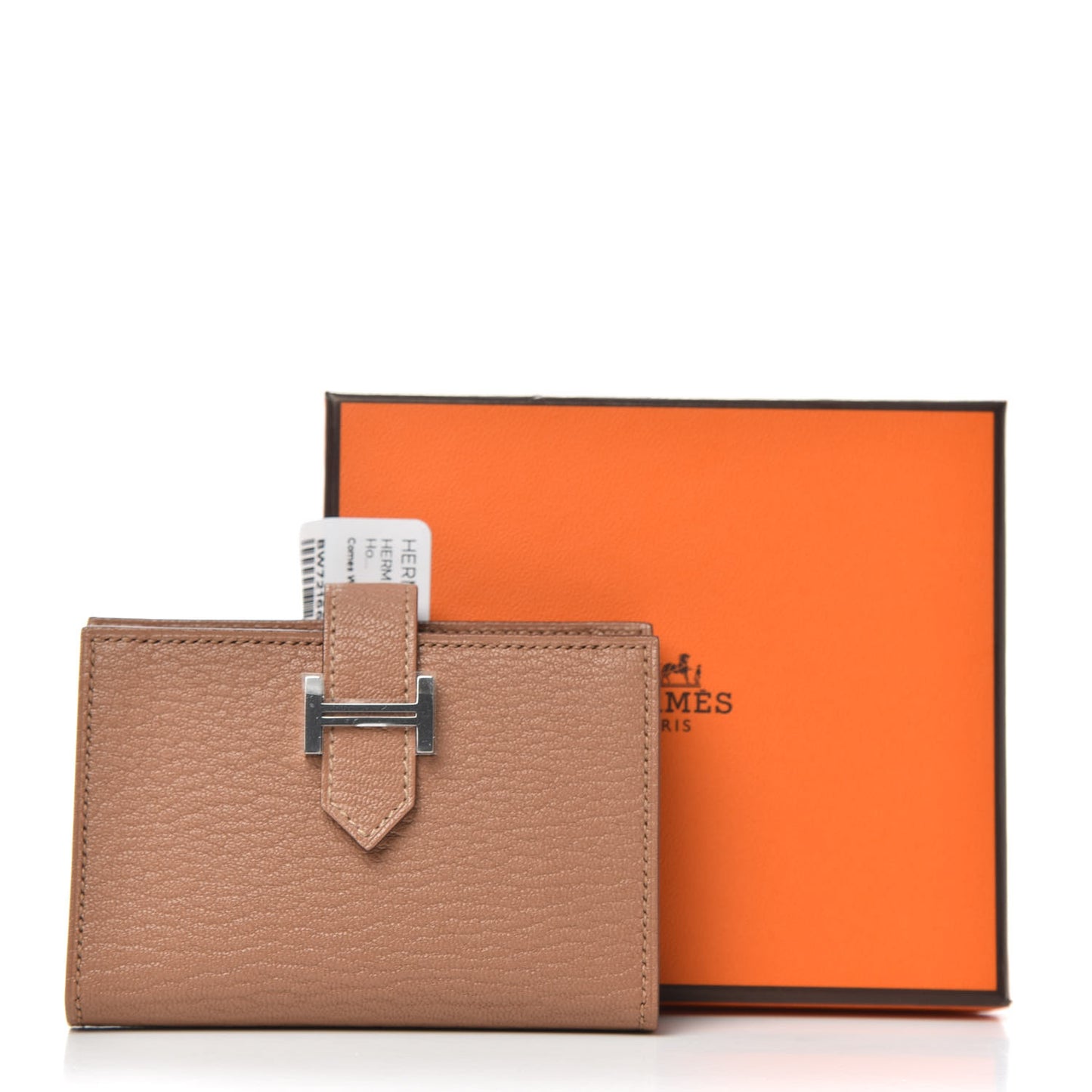 Chevre Mysore Bearn Card Holder Wallet Quebracho