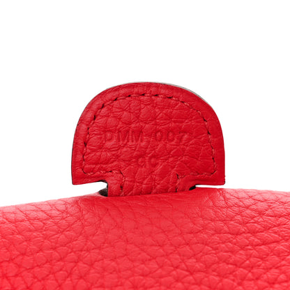 Hermes Taurillon Clemence Evelyne III PM Rouge De Coeur 7 of 10