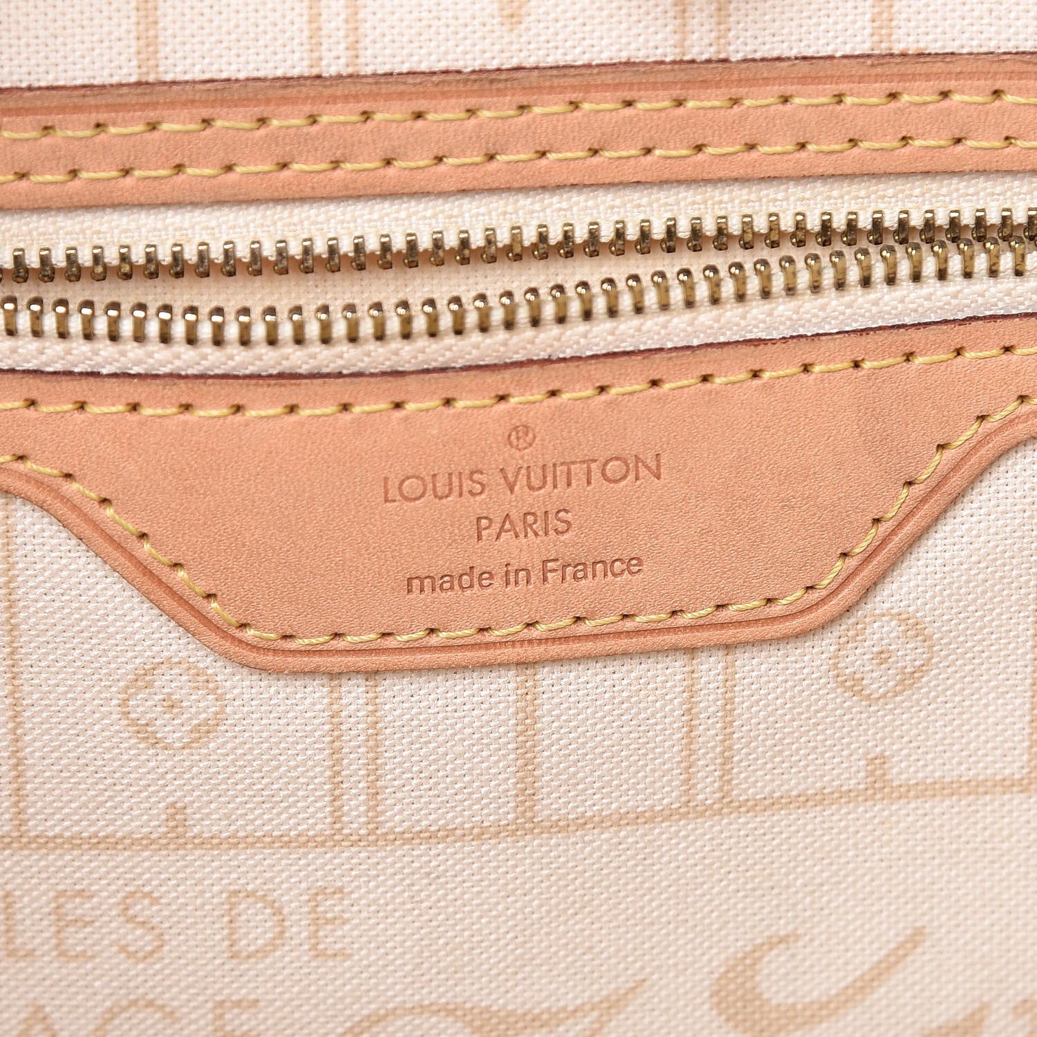 Louis Vuitton Damier Azur Neverfull MM 6 of 11