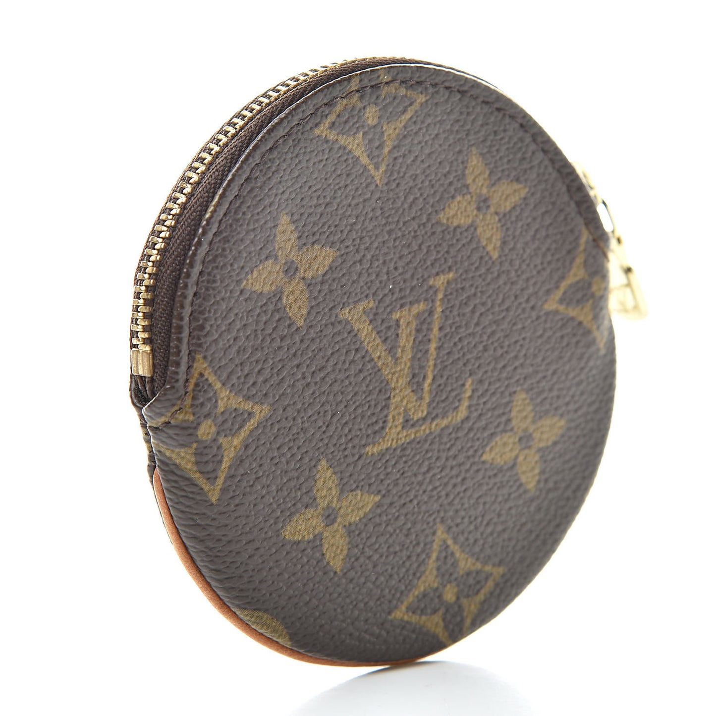Monogram Round Coin Purse