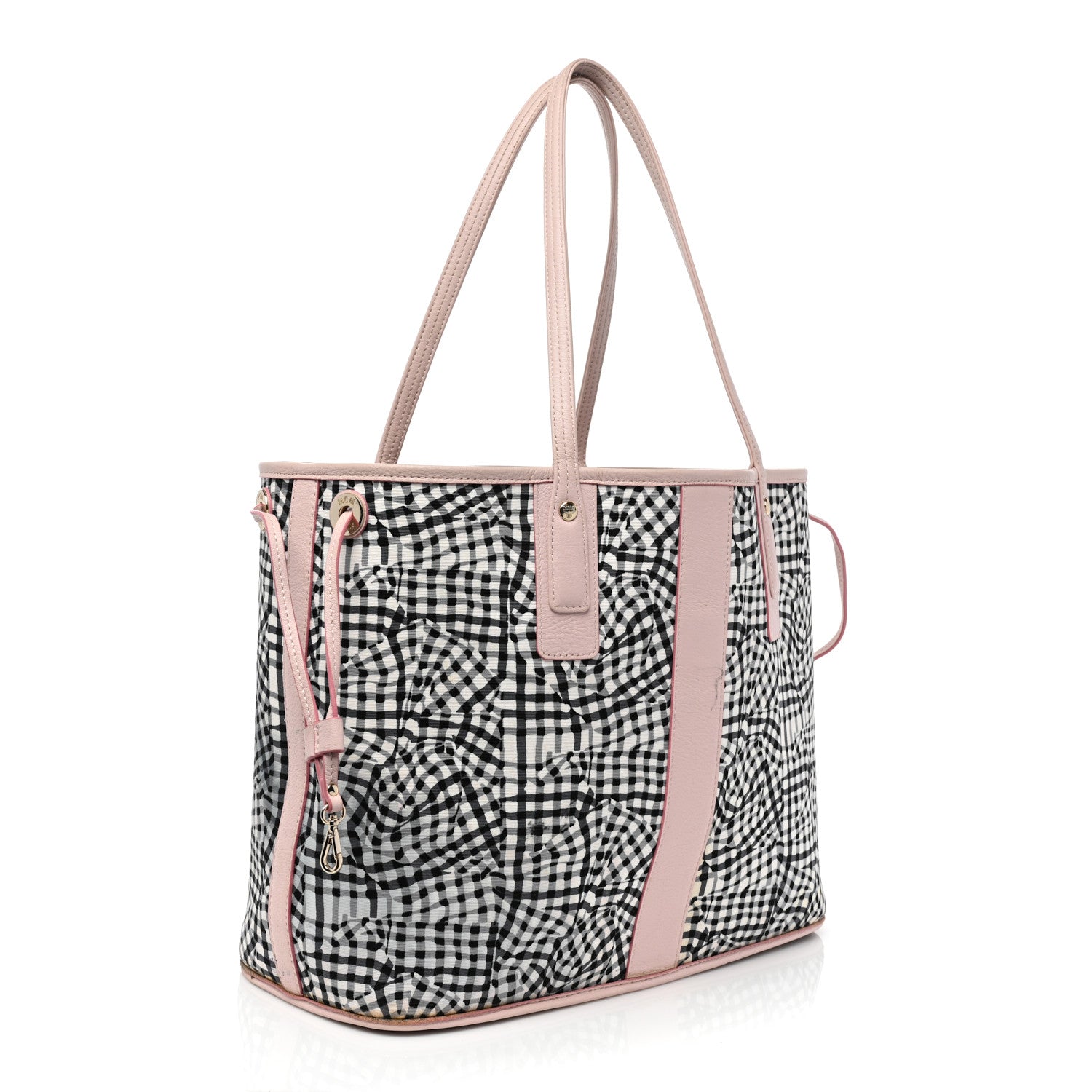 MCM Visetos Medium Liz Reversible Shopper Tote Soft Pink 5 of 24