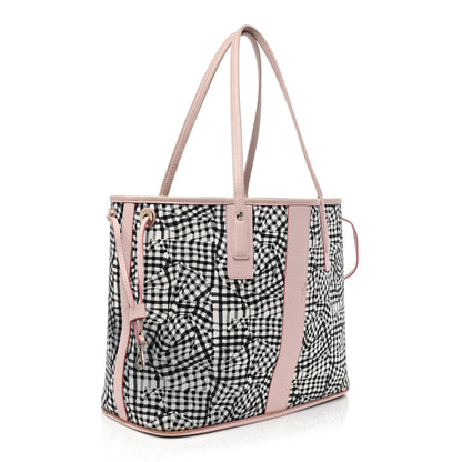 MCM Visetos Medium Liz Reversible Shopper Tote Soft Pink 5 of 24