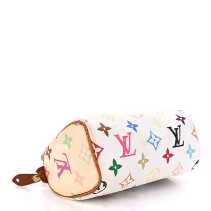 Louis Vuitton Monogram Multicolor Mini Sac HL Speedy White 4 of 11