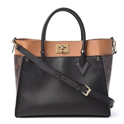 Louis Vuitton Calfskin Monogram On My Side Black 1 of 14