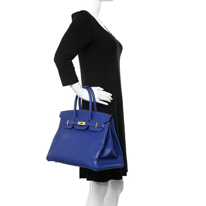 Hermes Epsom Birkin 35 Bleu Electrique 2 of 13