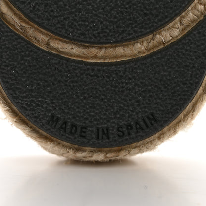 Chanel Wool Laminated Lambskin CC Slide Sandals 37 Black Gold 7 of 9