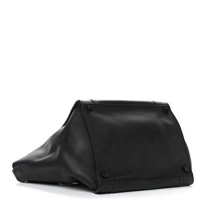 Celine Grained Calfskin Medium Phantom Luggage Black 3 of 4
