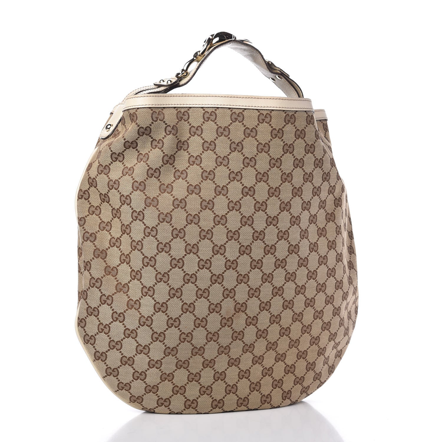 Gucci Monogram Large Wave Hobo Off White 3 of 9
