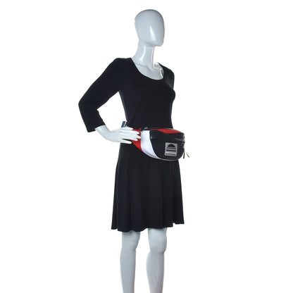 Marc Jacobs Nylon Sport Belt Bag Black White Red 2 of 13