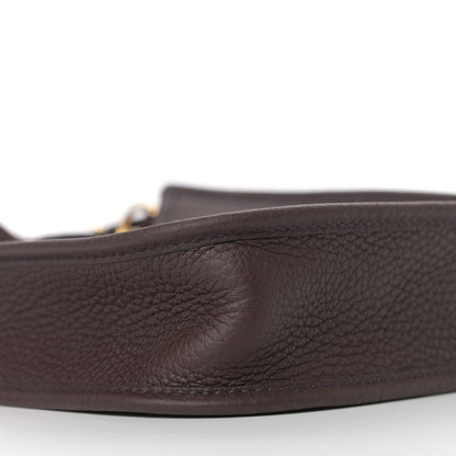 Hermes Taurillon Clemence Evelyne TPM Rouge Sellier 8 of 10