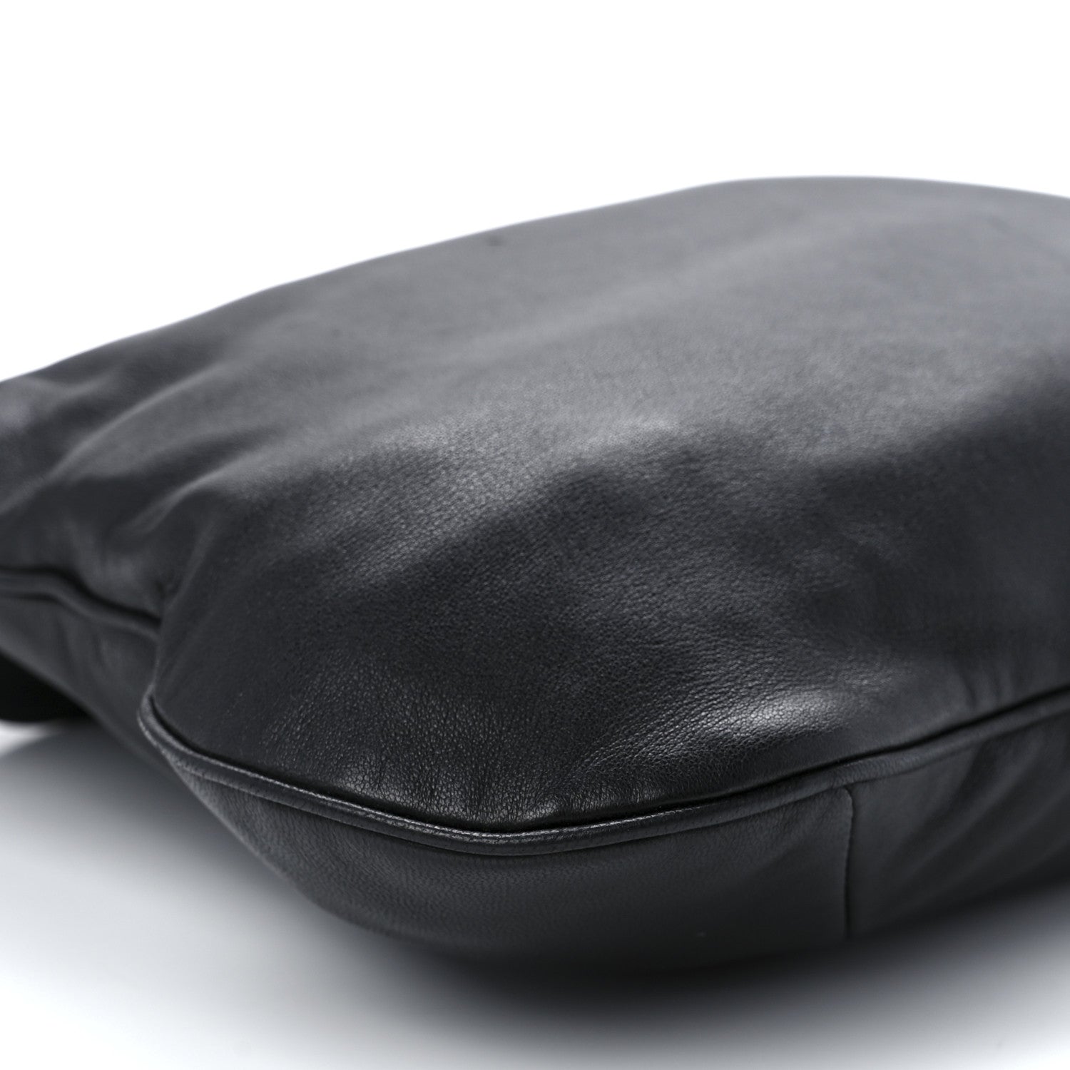 Chanel Lambskin Coco Ball Fold Over Bag Black 10 of 11