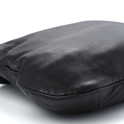 Chanel Lambskin Coco Ball Fold Over Bag Black 10 of 11