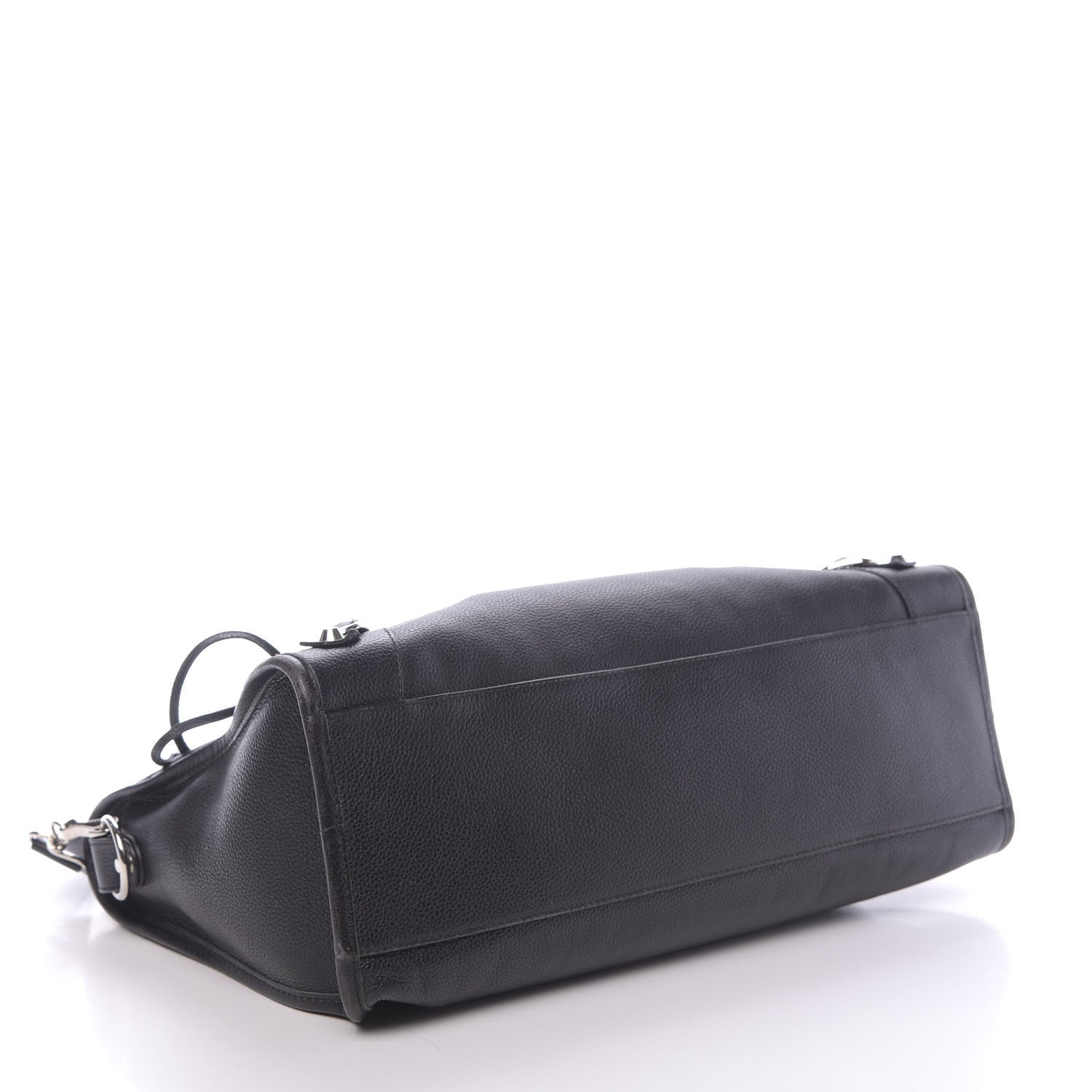 Balenciaga Vibrato Calfskin Classic Silver Hardware City Black 4 of 10
