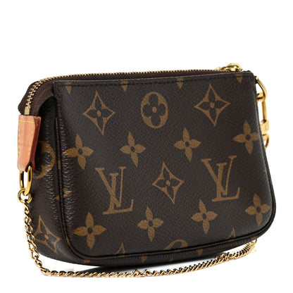 Louis Vuitton Monogram Mini Pochette Accessories 4 of 12