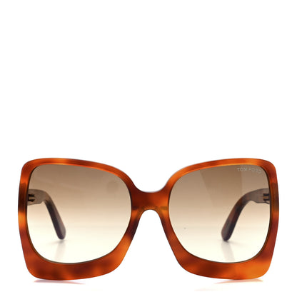 Tom Ford Acetate Emmanuella Sunglasses TF618 Tortoise 2 of 9
