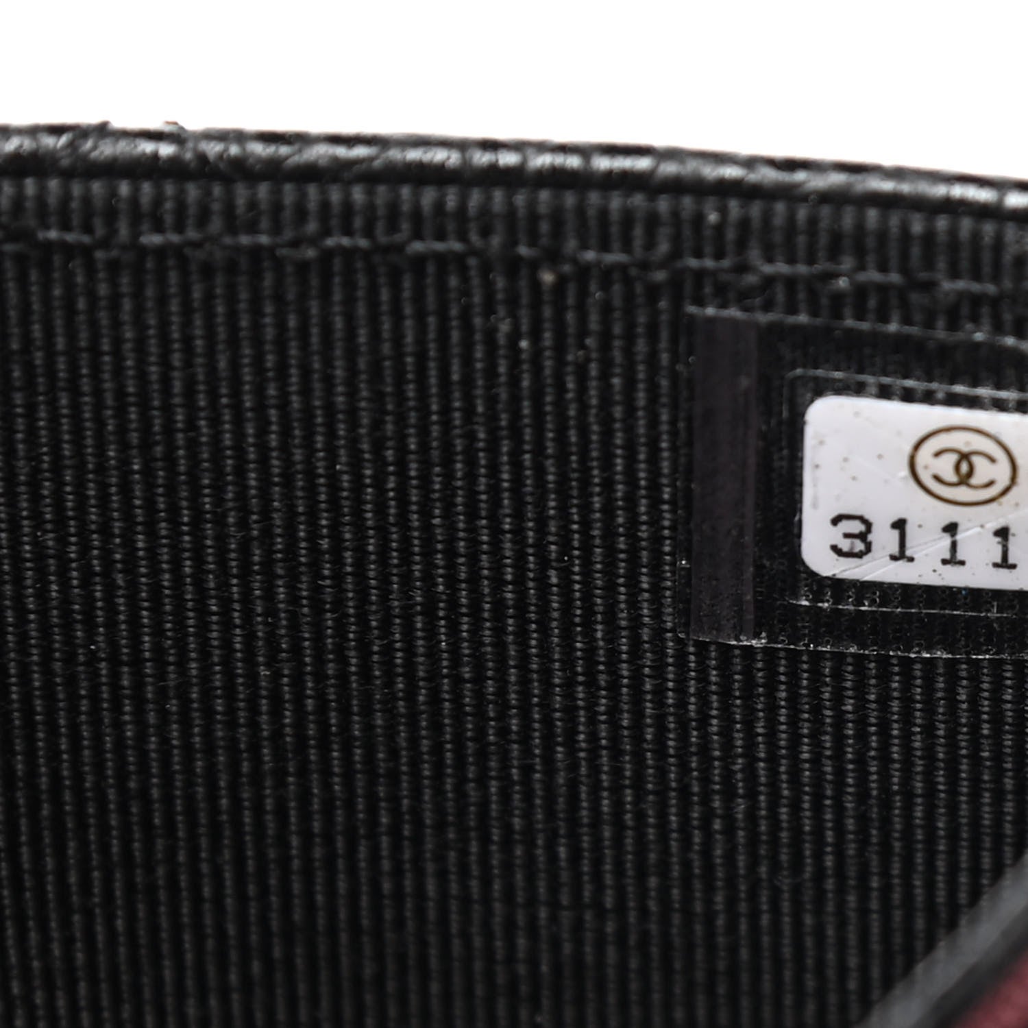 Chanel Caviar Quilted Flap Card Holder Wallet Black 8 of 8