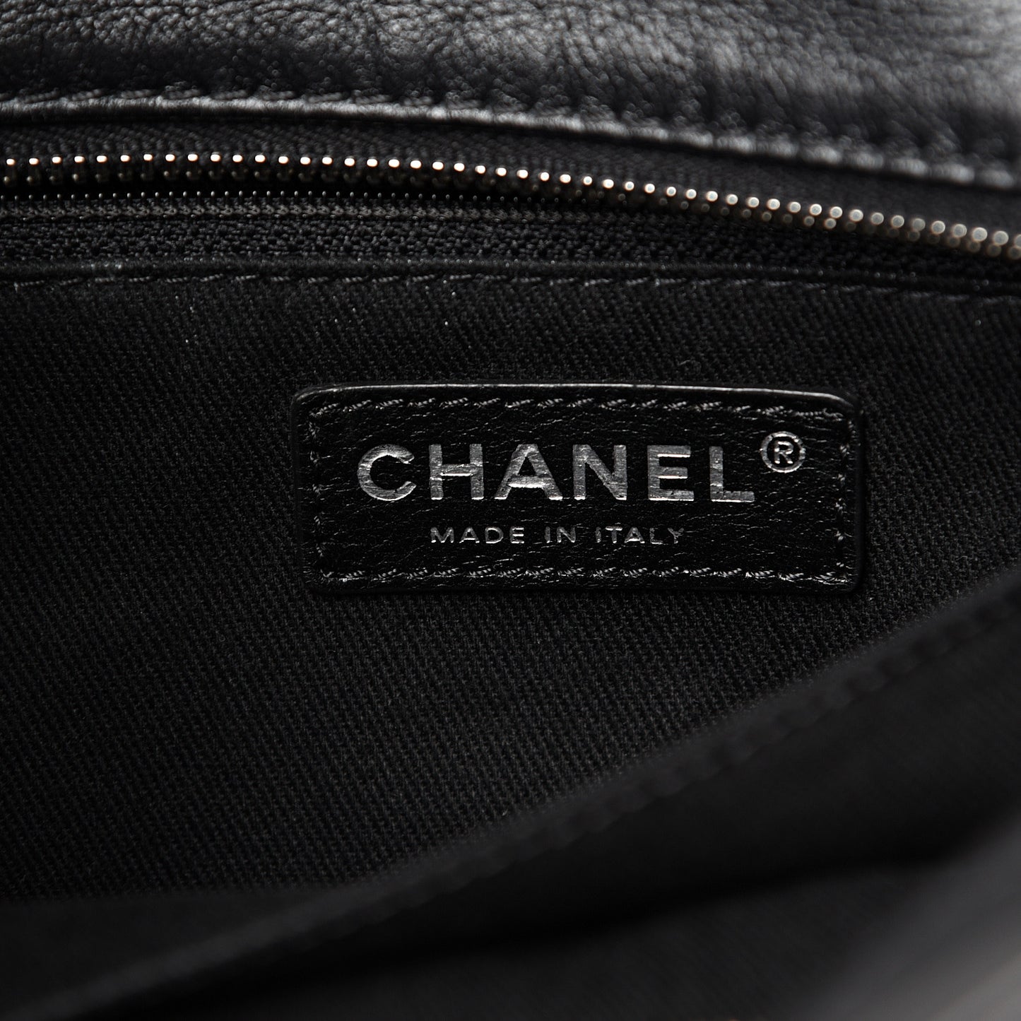 Calfskin Quilted In The Business North South Tote Black
