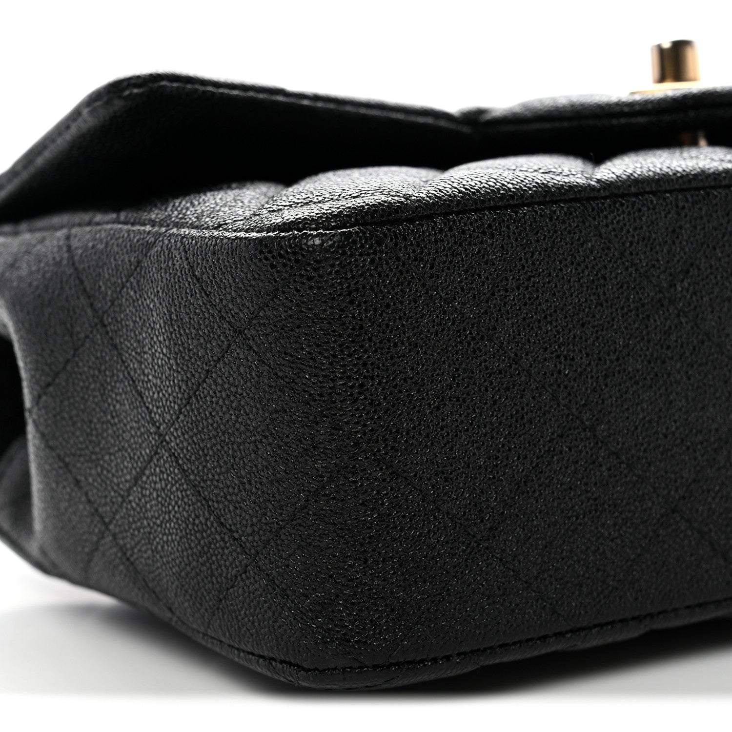 Chanel Caviar Quilted Mini Top Handle Rectangular Flap Black 9 of 11