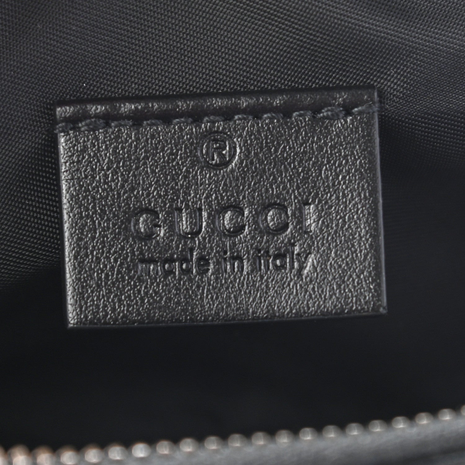 Gucci Calfskin Matelasse GG Marmont Pouch Cosmetic Case Black 6 of 7