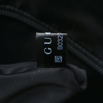 Gucci GG Supreme Monogram Web Messenger Bag Black 7 of 10