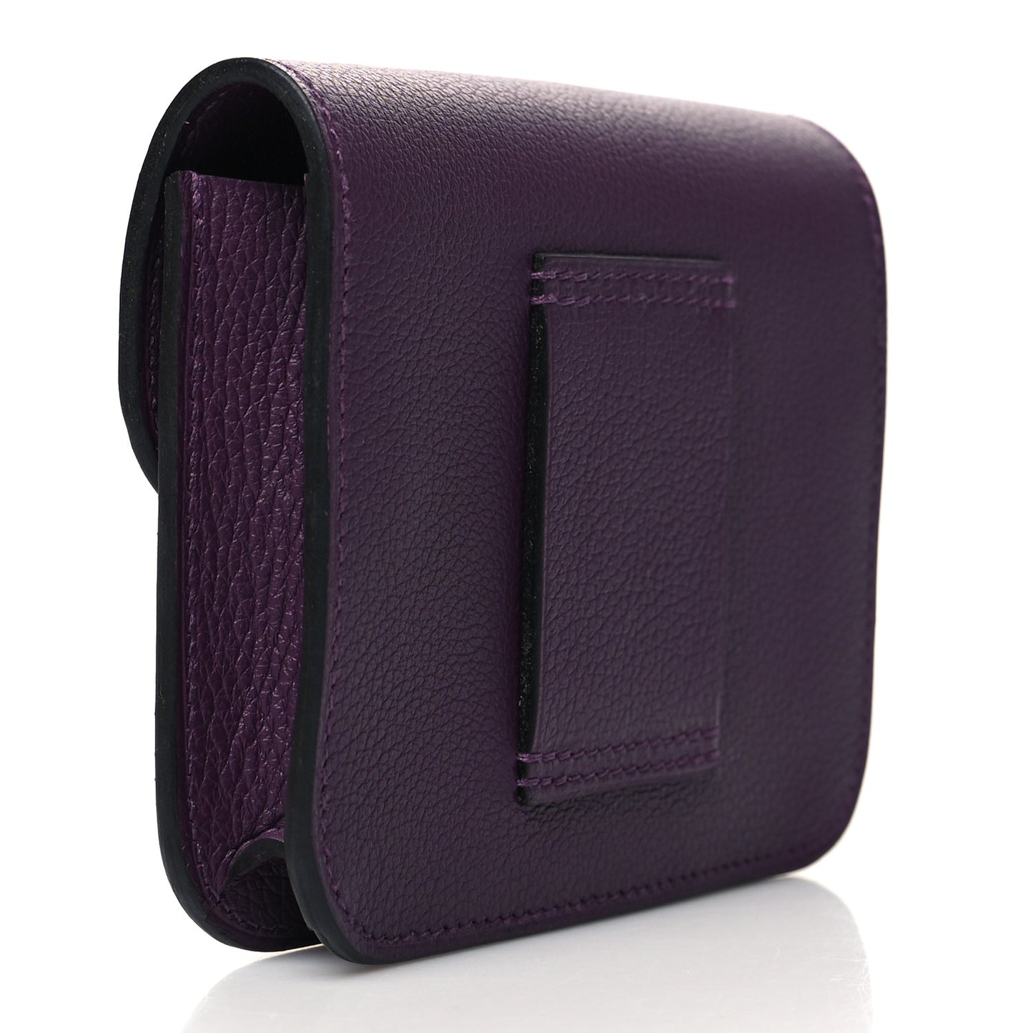 Evercolor Bi-Color Constance Slim Wallet Cassis Bleu Royale