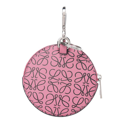 Loewe Calfskin Repeat Coin Purse Pink Tulip Black 2 of 6