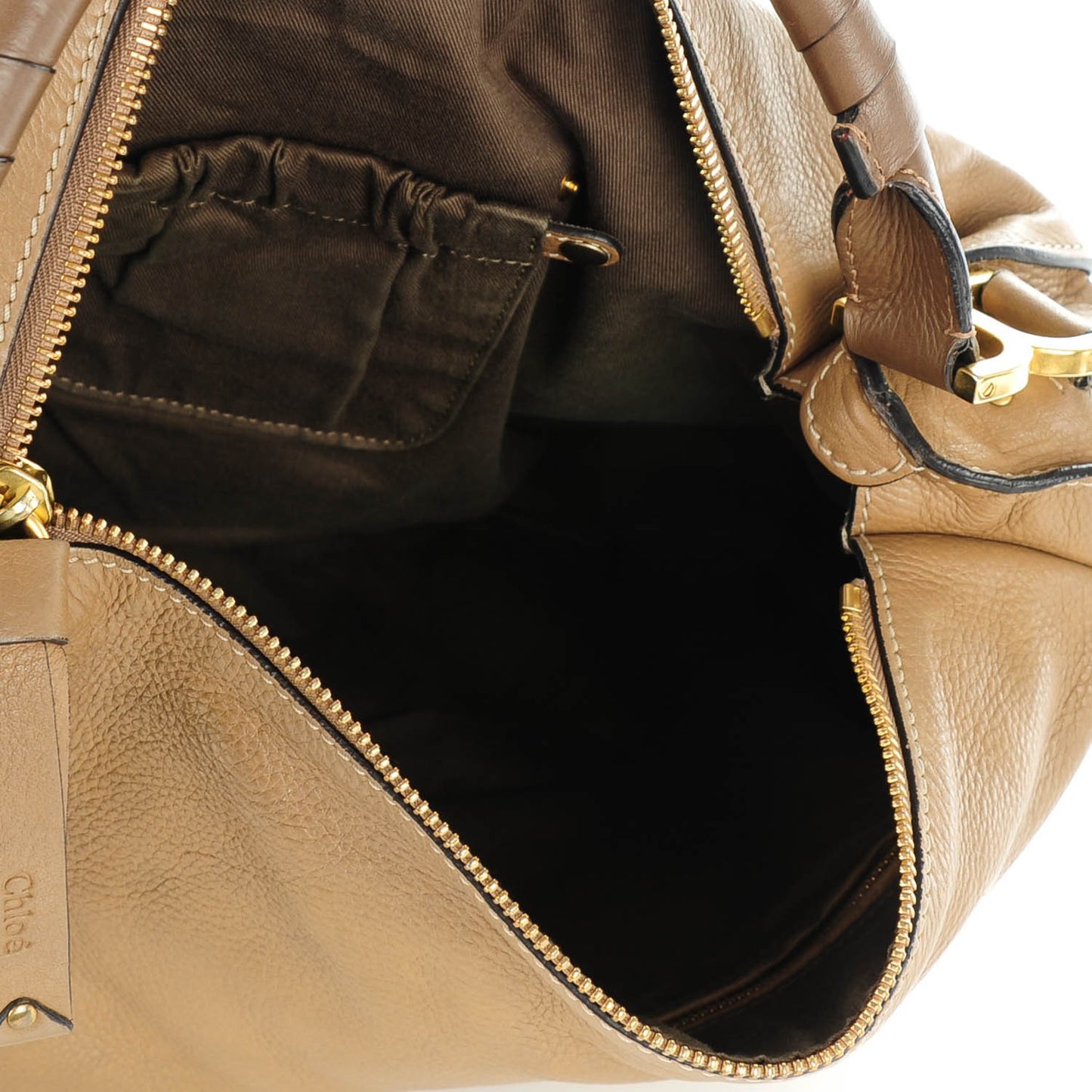 Calfskin Large Marcie Hobo Nut