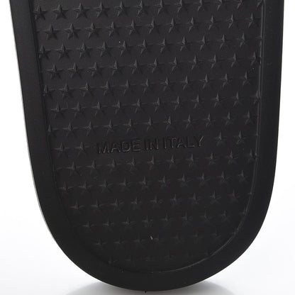 Givenchy Calfskin Logo Womens Pool Slide Sandals 37 Black 8 of 10