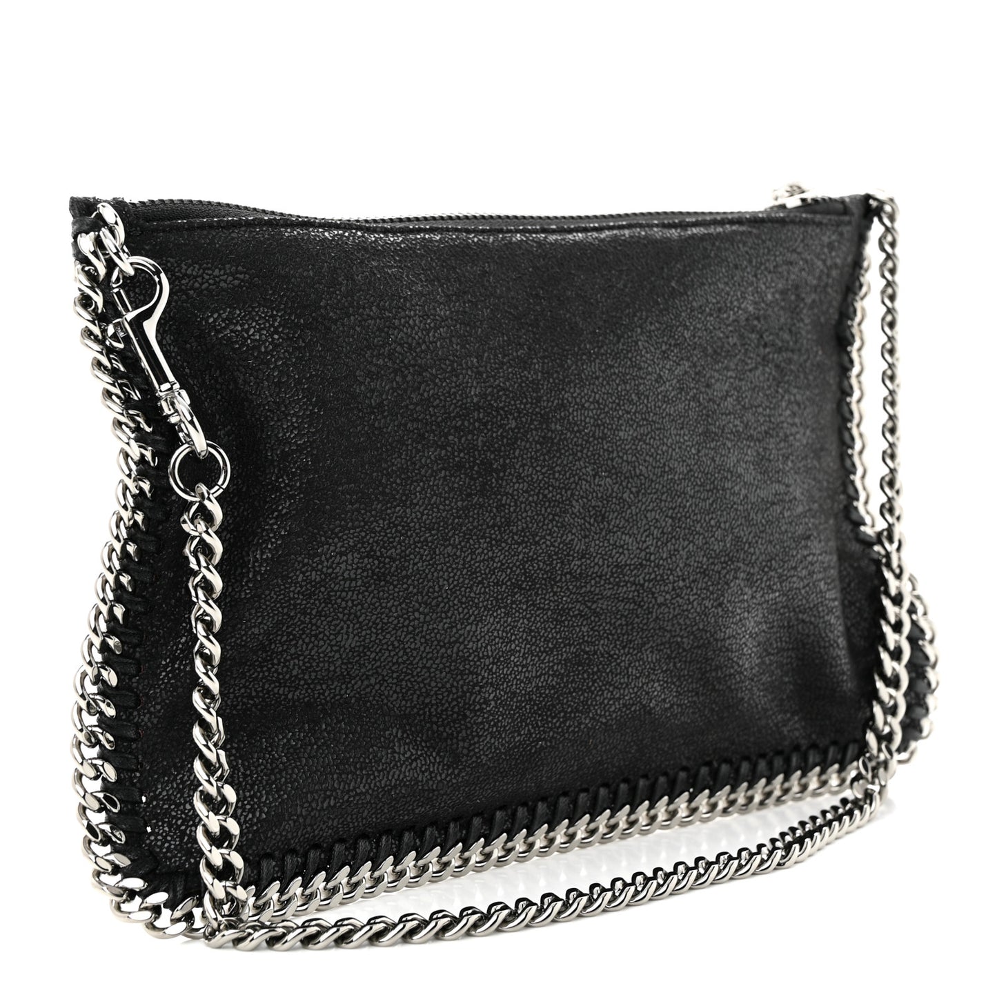 Shaggy Deer Falabella Clutch Black