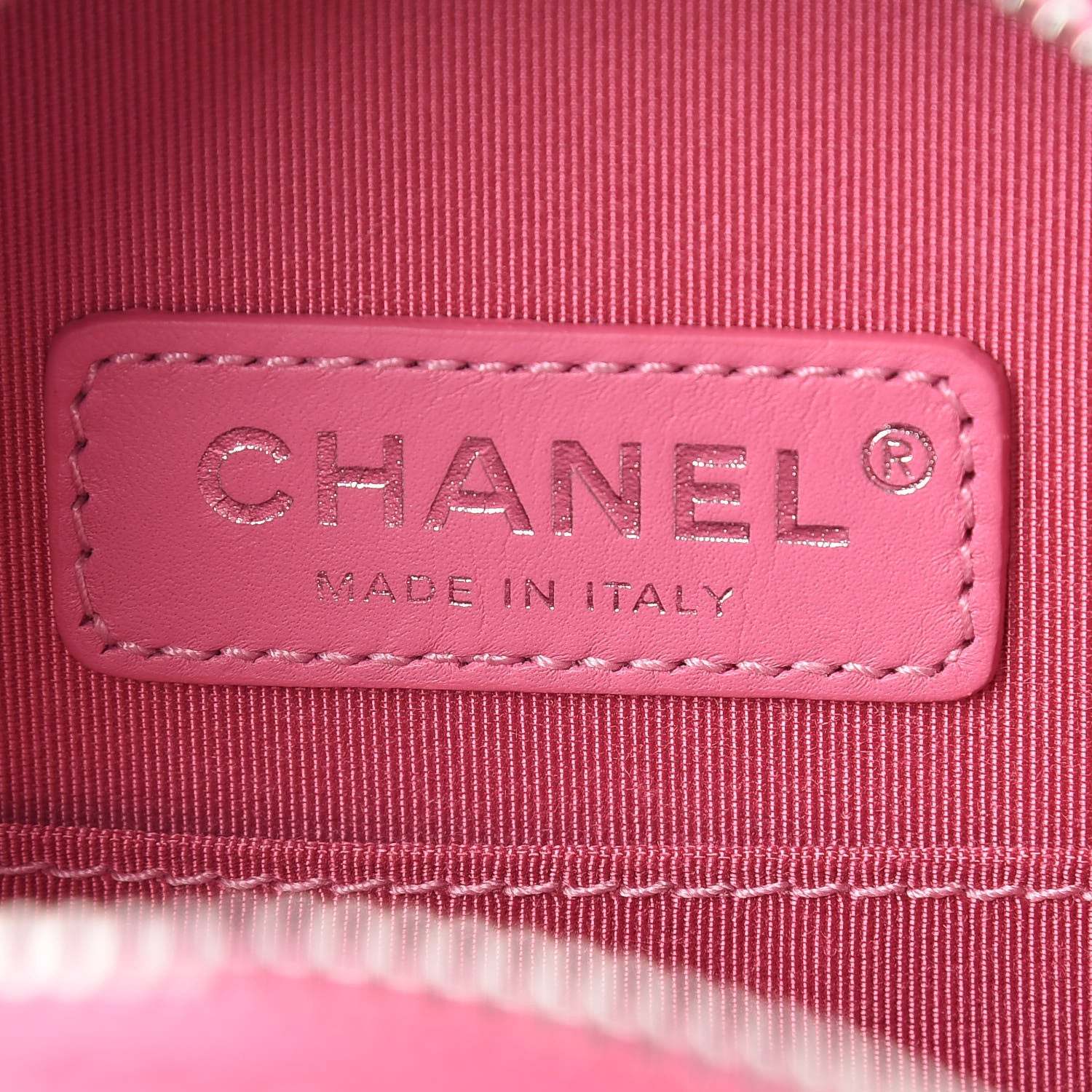 Chanel Patent Round As Earth Evening Bag Pink 8 of 10