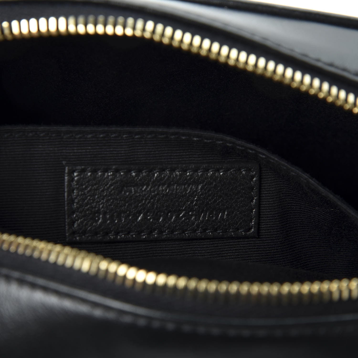 Saint Laurent Calfskin Matelasse Monogram Lou Camera Bag Black 8 of 9