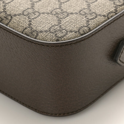 Gucci GG Supreme Monogram Web Neo Vintage Shoulder Bag Beige New Acero Crop 9 of 9