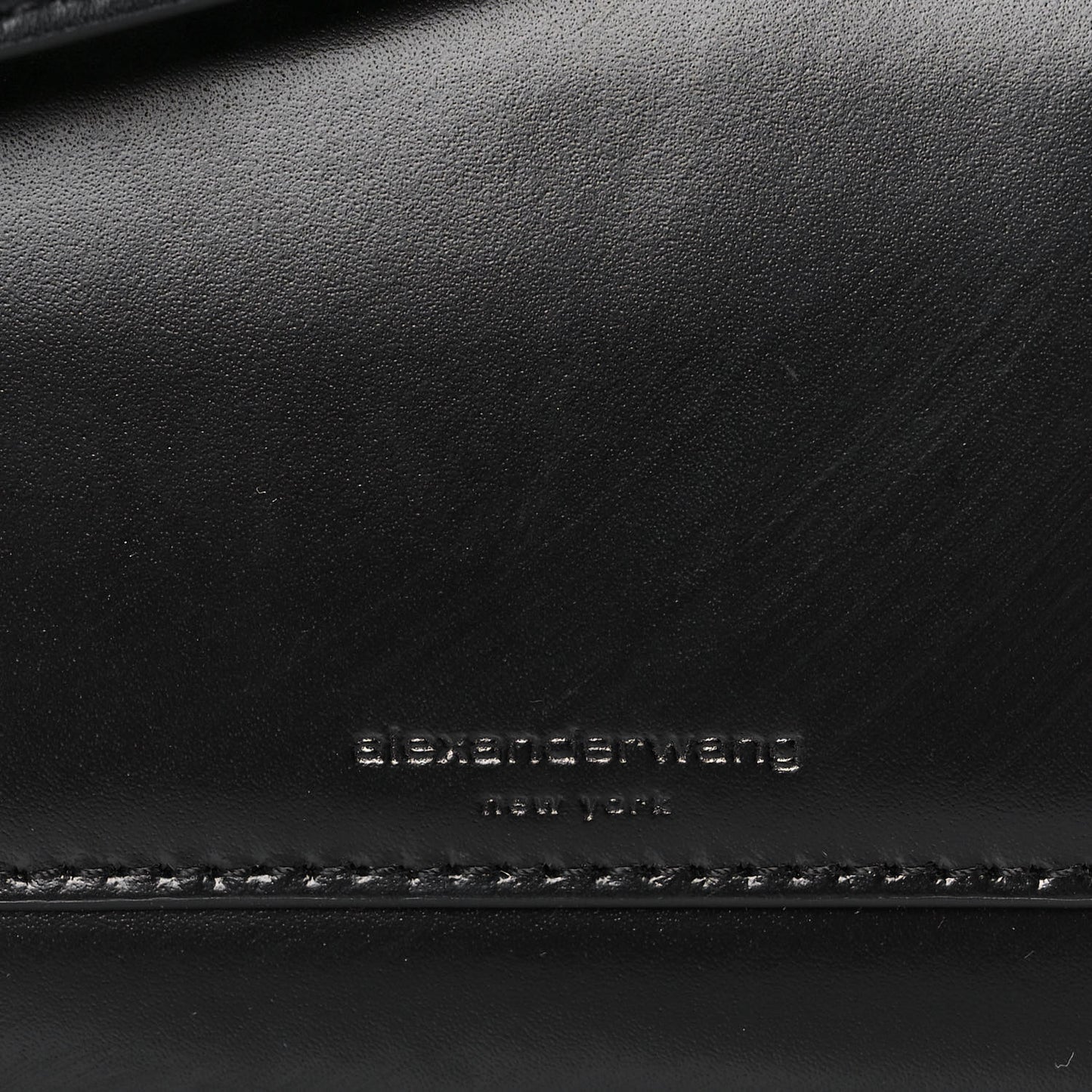 Calfskin Mini Legacy Satchel Black