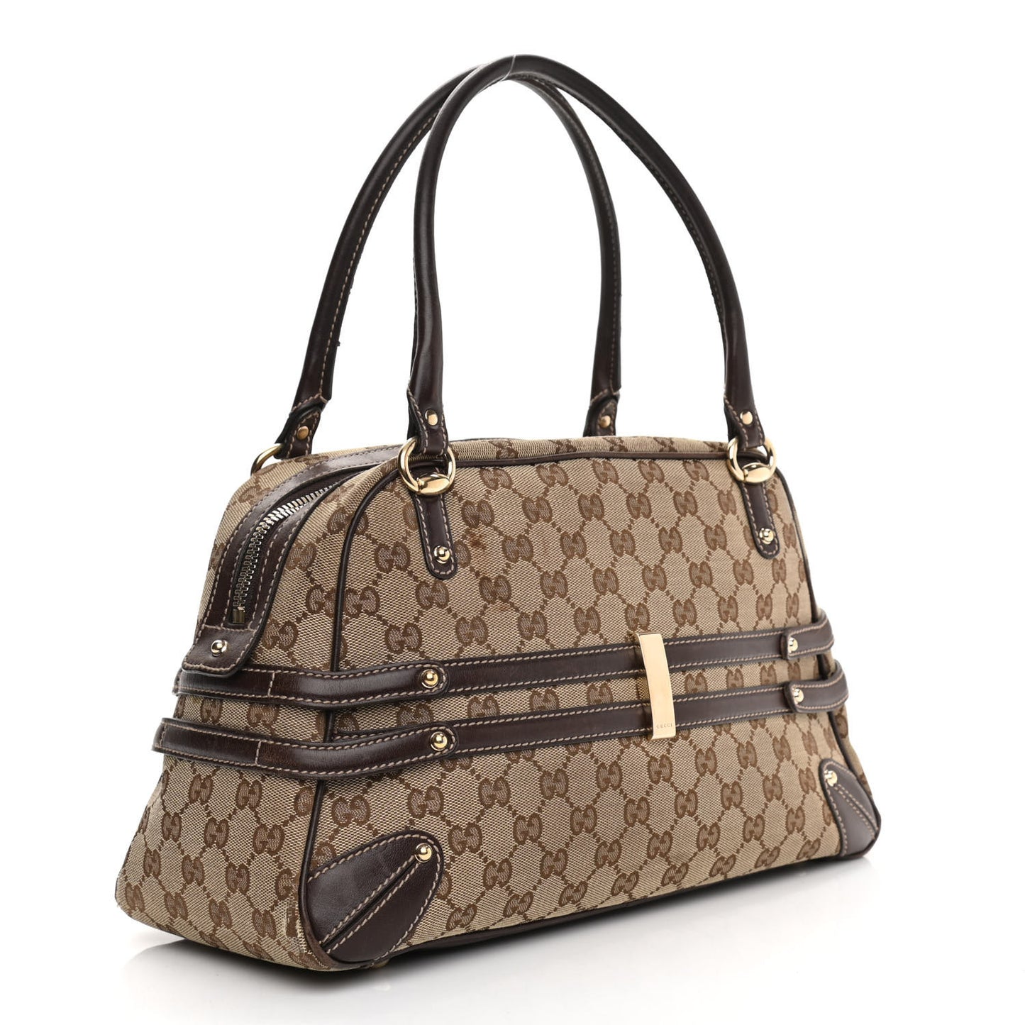 Monogram Large Wave Boston Dark Brown
