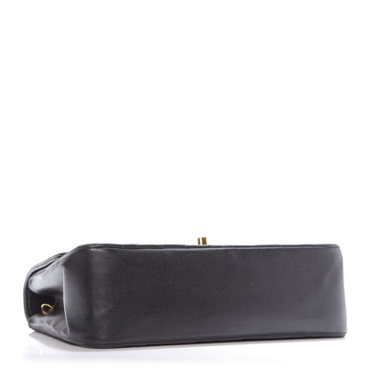Chanel Lambskin Quilted Small Single Flap Bag Black 4 of 10