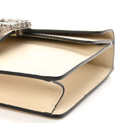 Gucci Textured Calfskin Crystal Mini Dionysus Shoulder Bag Mystic White 9 of 9