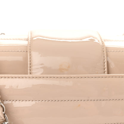 Chanel Patent Horizontal Quilted Jumbo Single Flap Pink 11 of 18