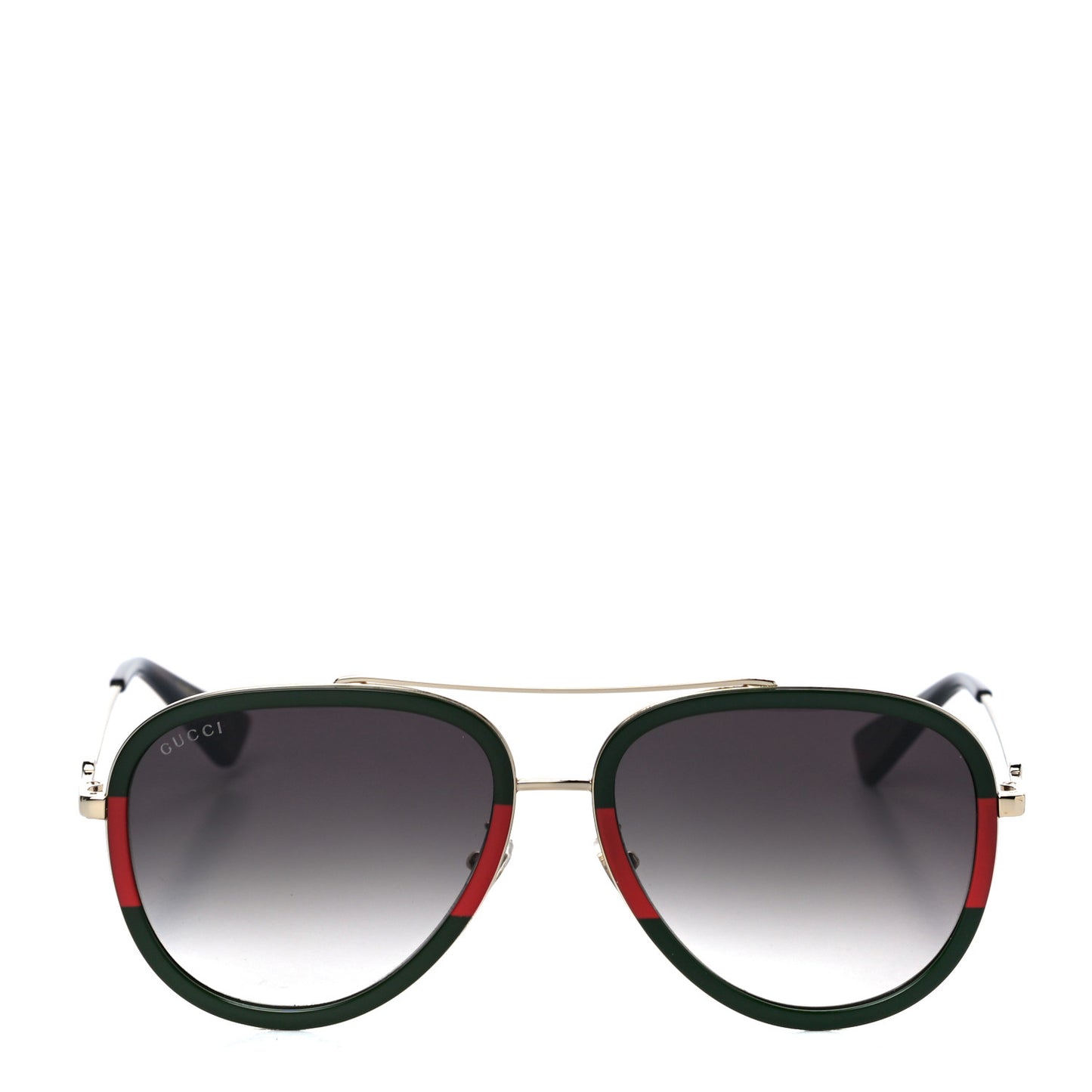 Web Aviator Sunglasses GG0062S Green Red