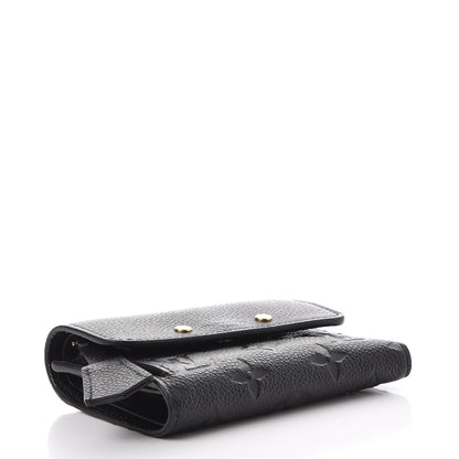 Louis Vuitton Empreinte Pont-Neuf Compact Wallet Black 4 of 8