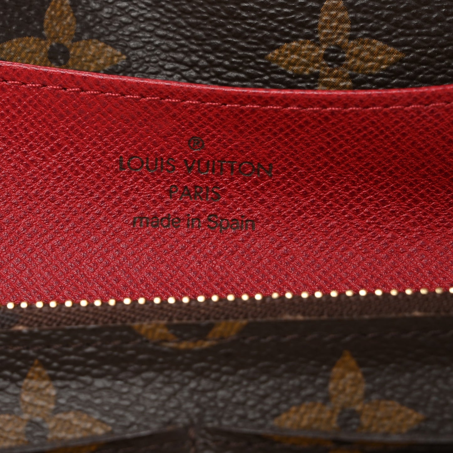 Monogram Emilie Wallet Fuchsia