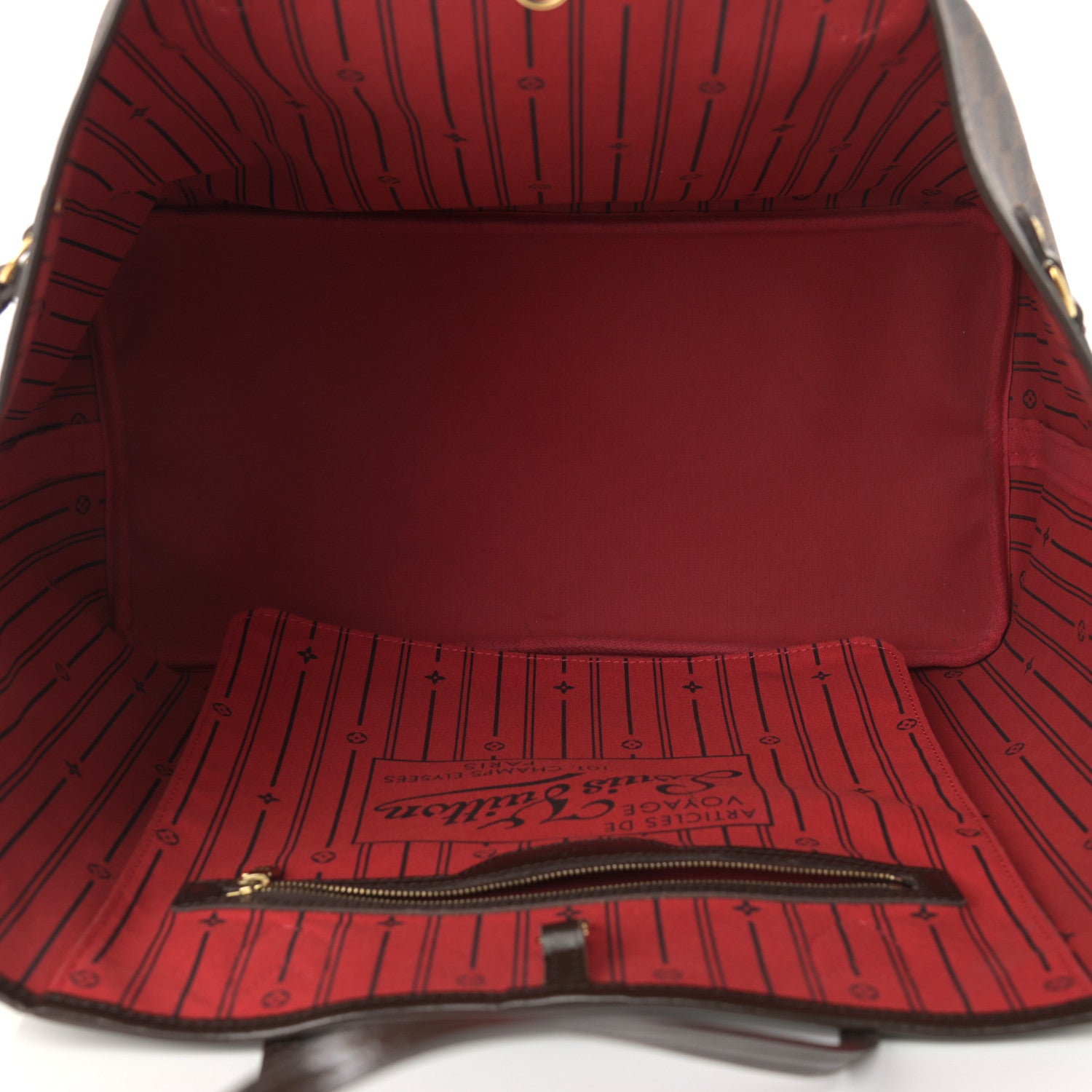 Louis Vuitton Damier Ebene Neverfull GM 6 of 14
